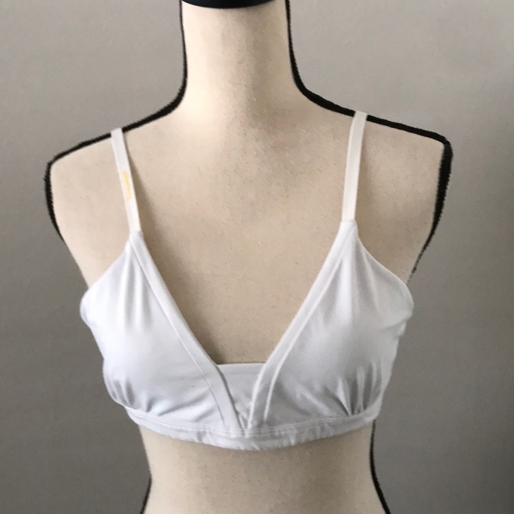 YELLOWBERRY White Women's Bralette | XL - Picture 3 of 13